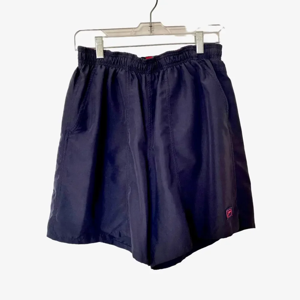 Speedo Men’s Swim Shorts Trunks Elastic Waist Dark Blue Size Medium